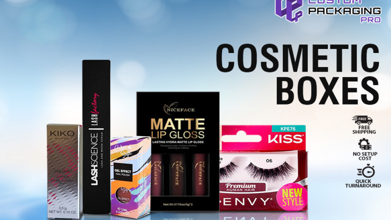 Cosmetic Boxes with Logo- Best Advertising Solution