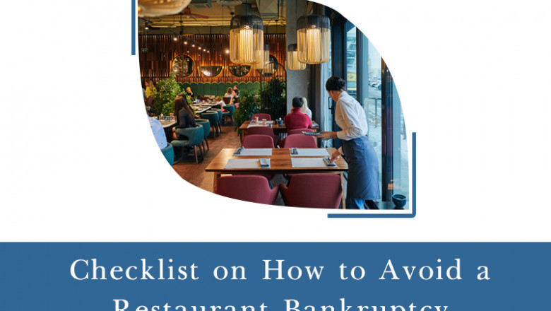 Checklist on How to Avoid a Restaurant Bankruptcy