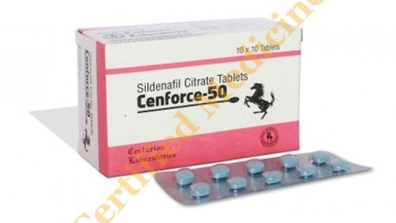 Cenforce 50 (Sildenafil Citrate) Medicine