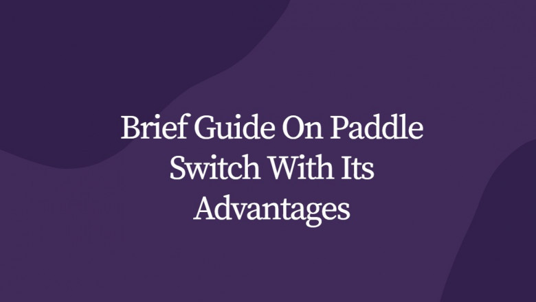 Brief Guide On Paddle Switch With Its Advantages