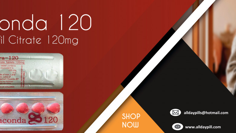 Rise up your sensual desire by treating ED with Anaconda 120