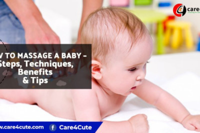 How to massage a baby – Steps, Techniques, Benefits & Tips