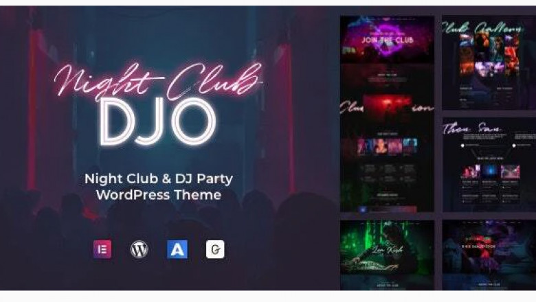 DJO – Night Club and DJ WordPress Theme 2021