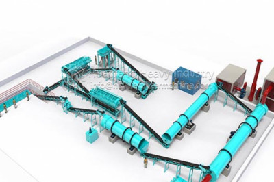 NPK fertilizer drum granulator production line