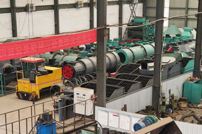 Process of manure straw organic fertilizer production line