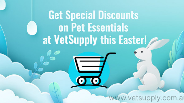 Get Special Discounts on Pet Essentials at VetSupply this Easter!