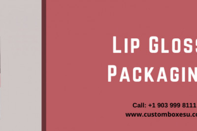 Custom Lip gloss packaging in All Sizes & Shapes at wholesale rate
