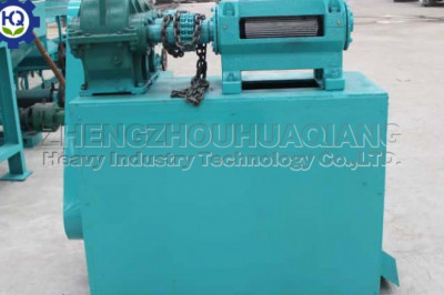 Extrusion granulation production line without drying double roller