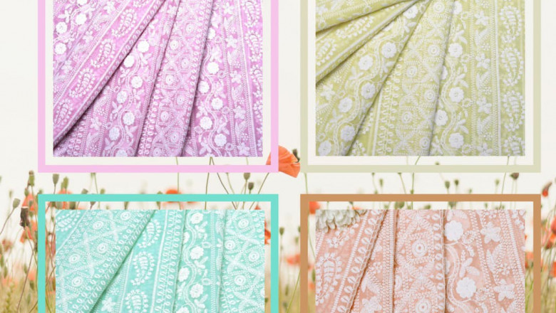 Latest Embroidery Fabric