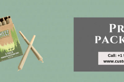 Logo printed cheap pre roll packaging in Texas