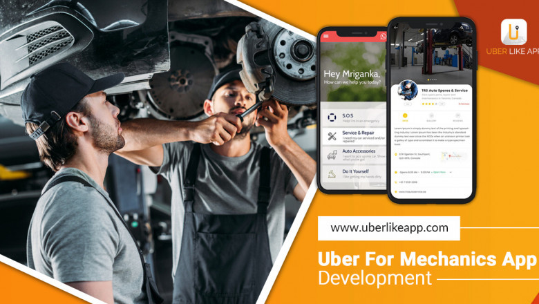 Important of the Core features of the on-demand mechanics service app