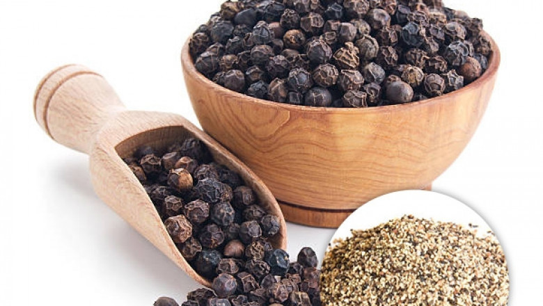 Organic Black pepper powder
