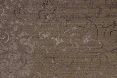 Transitional Floral Legacy Sateen Brown Area Rug Carpet Sale