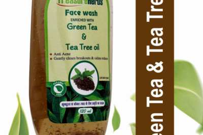 TreasureHerbs Green Tea and Tea Tree Face wash Face Wash (120 ml) -