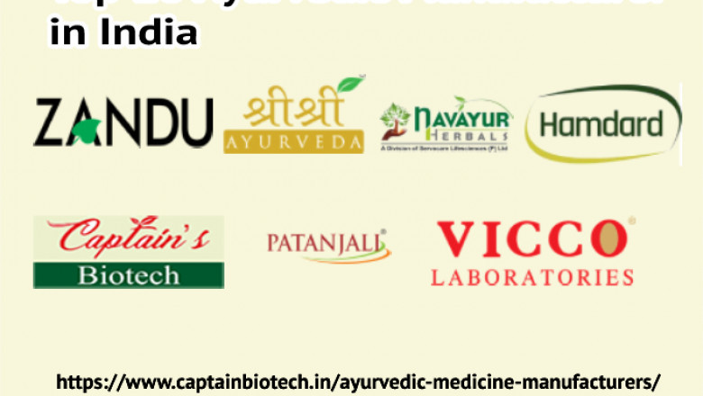 Top 10 Ayurvedic Manufacturer Company in India