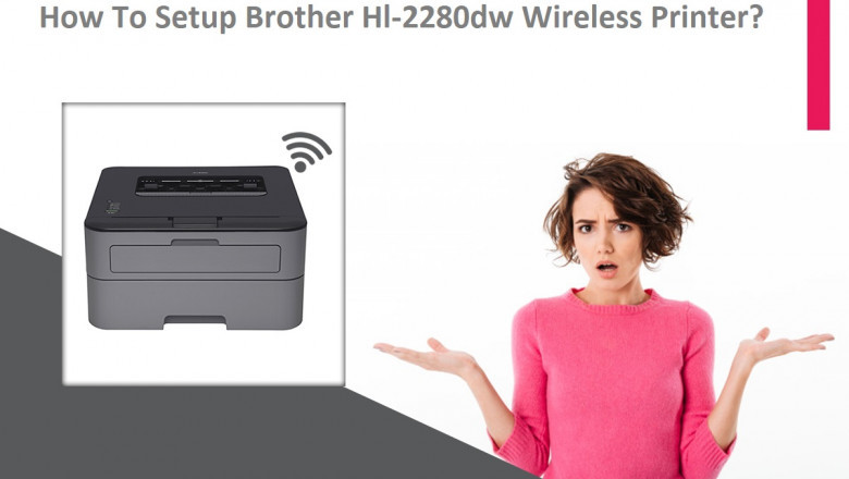 Brother Hl-2280dw Wireless Setup