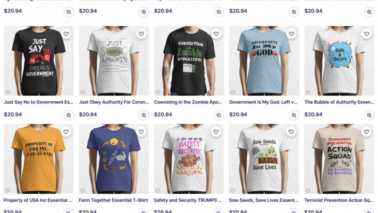 RedBubble.com Censorship: Coronavirus Covid-19 Design Banned