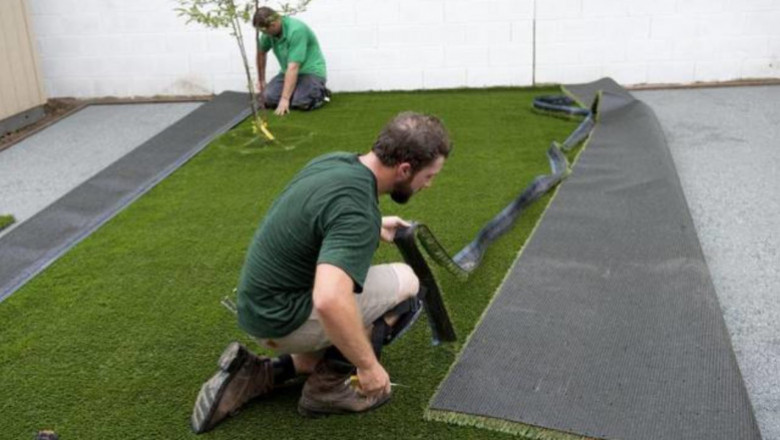 Artificial Grass Installation Services | theinstallers.in