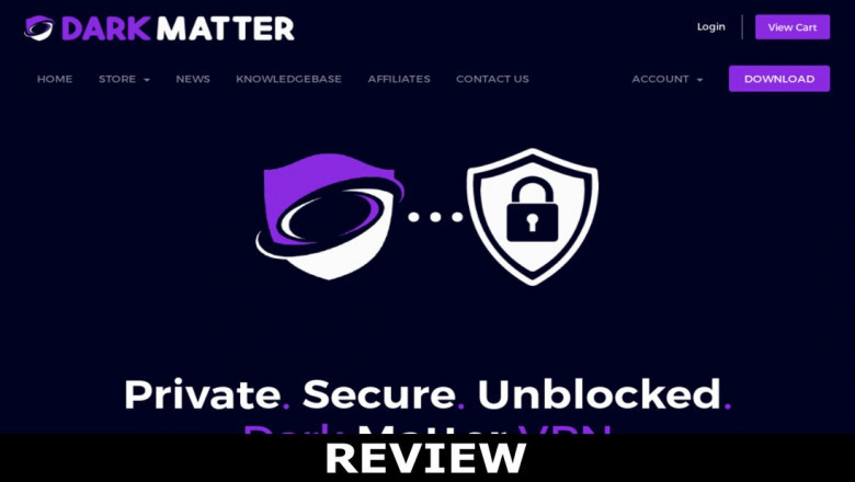Dark matter VPN for Anonymity-Dark Matter VPN