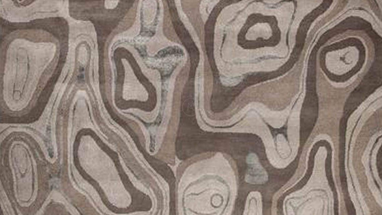Hand Knotted Valley Grey Area Rug Carpet Sale