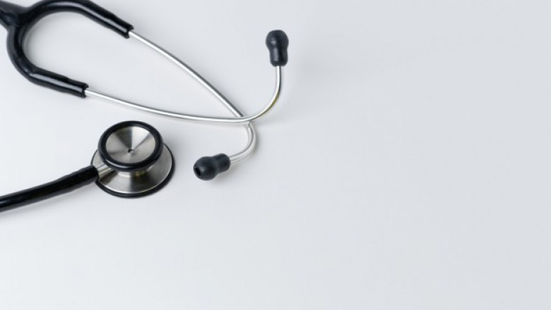 Stethoscopes refer to acoustic medical devices used to listen to internal sounds in human or animal bodies