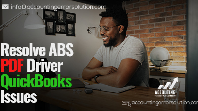 Best Steps to Resolve ABS PDF Driver QuickBooks Issues