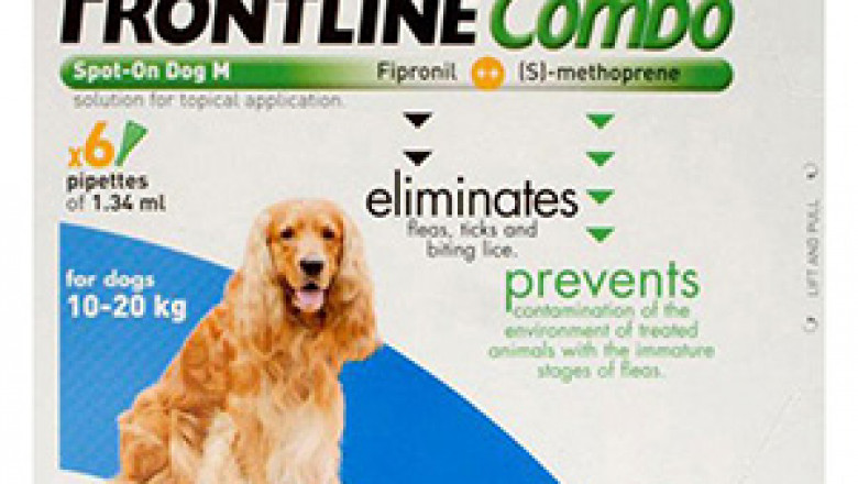 Frontline Plus (Known As Combo) For Medium Dogs | flea and tick treatment