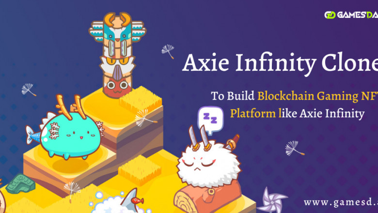 Build Blockchain Gaming NFT Platform like Axie Infinty