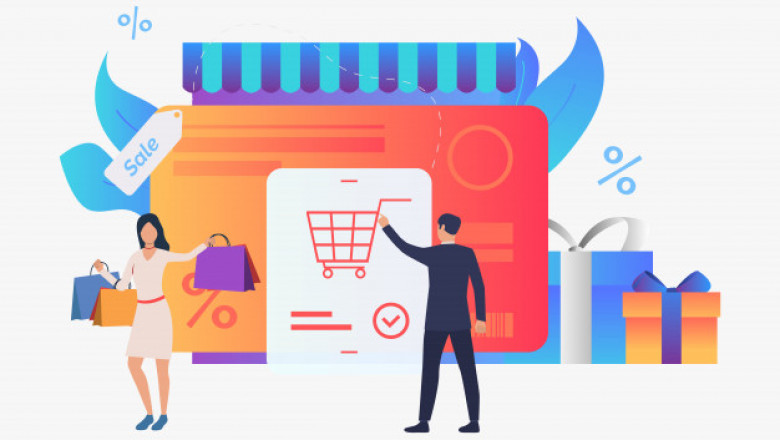 A Basic workflow of the e-commerce app like Amazon