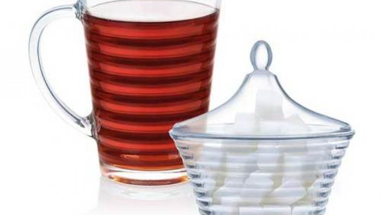 Luminarc Rynglit Coffee Set with Sugar Bowl - 8pcs