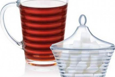 Luminarc Rynglit Coffee Set with Sugar Bowl - 8pcs