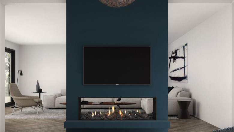 MODERN GAS FIREPLACES DESIGNS