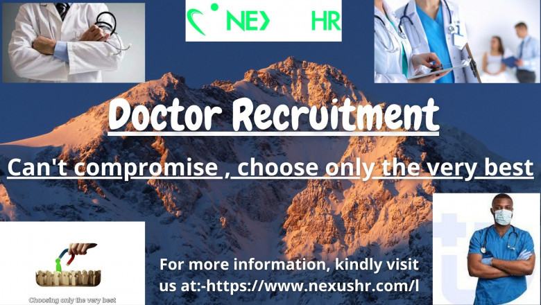 Through the best in business doctor recruitment, Nexus HR possesses a talented pool