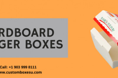 Cardboard burger boxes Available in All Sizes & Shapes in USA