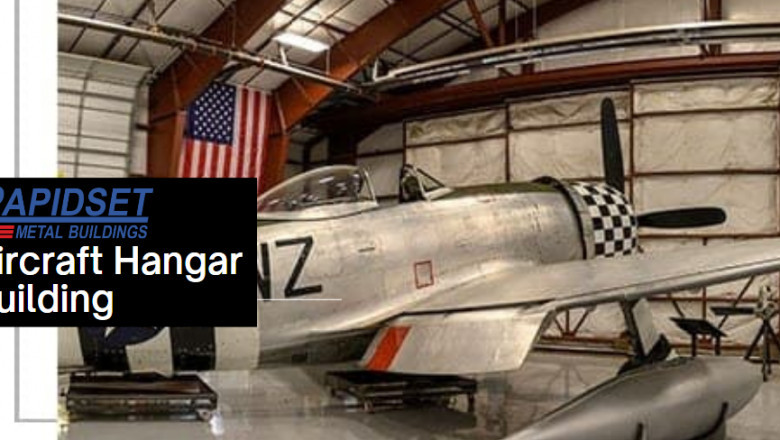 An airplane hangar for your airplane or helicopter