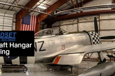 An airplane hangar for your airplane or helicopter