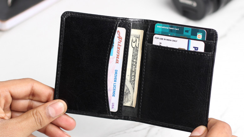 Slim Leather Wallet for Men