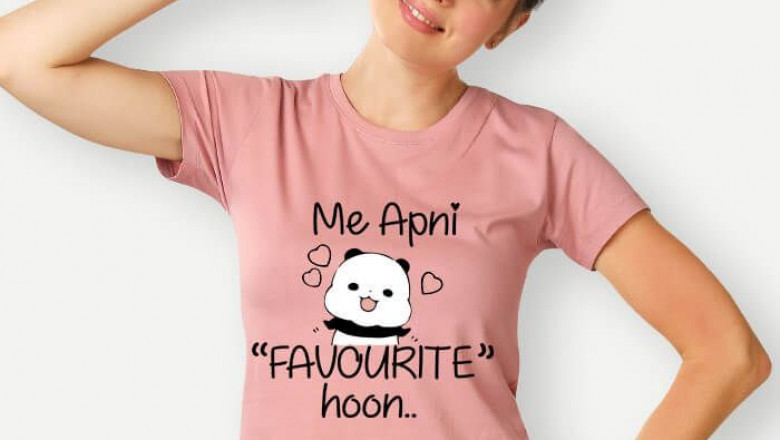 Glitz up all your looks with the style of color t-shirts