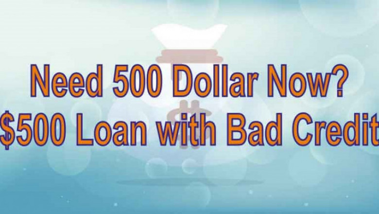 Need 500 Dollar Now? $500 Loan with Bad Credit |GetFastCashUS
