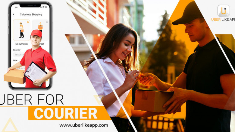 Streamline your Courier service business with the feature-rich Uber for Courier