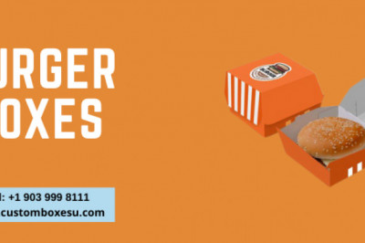 Burger Boxes with Printed logo & Design in Texas