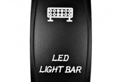 DUAL COLOR WHITE- AMBER-STROBE 12  72W OFF-ROAD LED LIGHT BAR