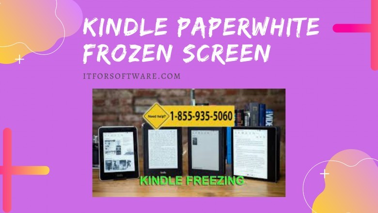 Kindle paperwhite frozen Screen