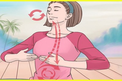 Deep breathing exercises for shortness of breath