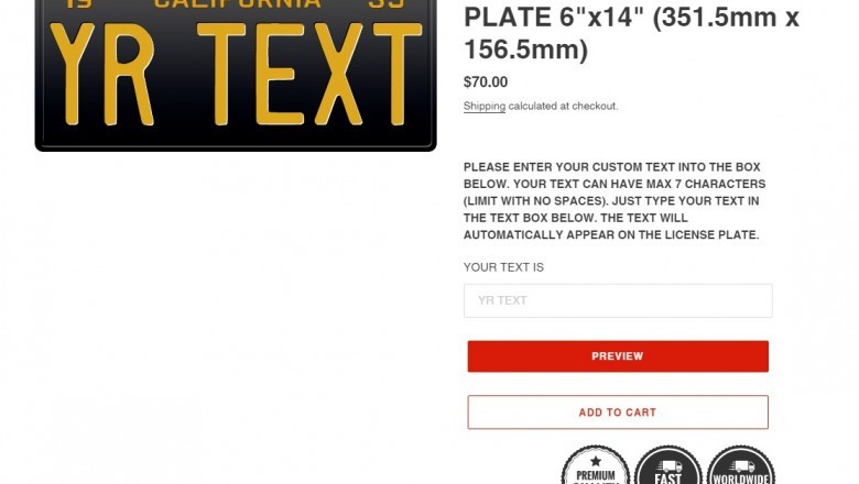 1935 california license plate