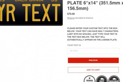 1935 california license plate