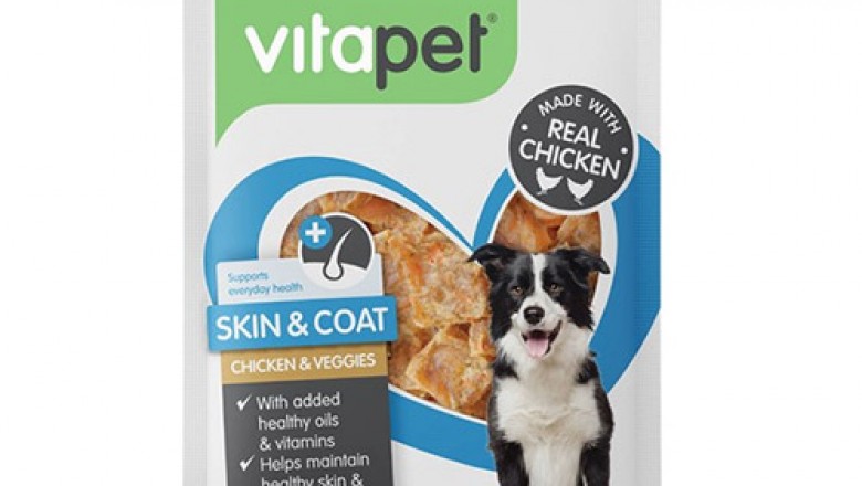 Buy Vitapet Skin & Coat Care Dog Treats With Chicken - DiscountPetCare