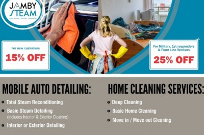 Maintain a Clean and Dust Free House with the Deep Cleaning Services of Jamby Steam Inc.