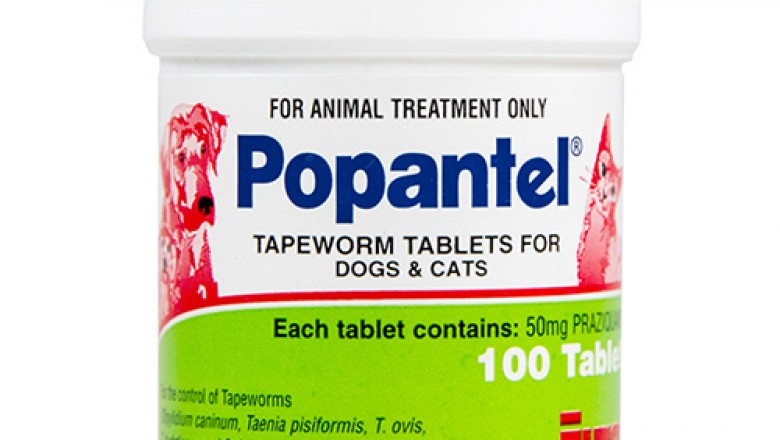 Buy Popantel Tapewormer For Cats and Dogs Online - DiscountPetCare