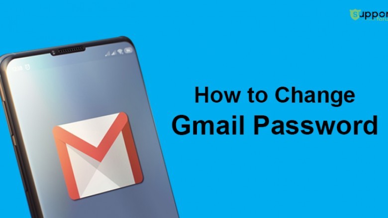 How can I change my Gmail password?